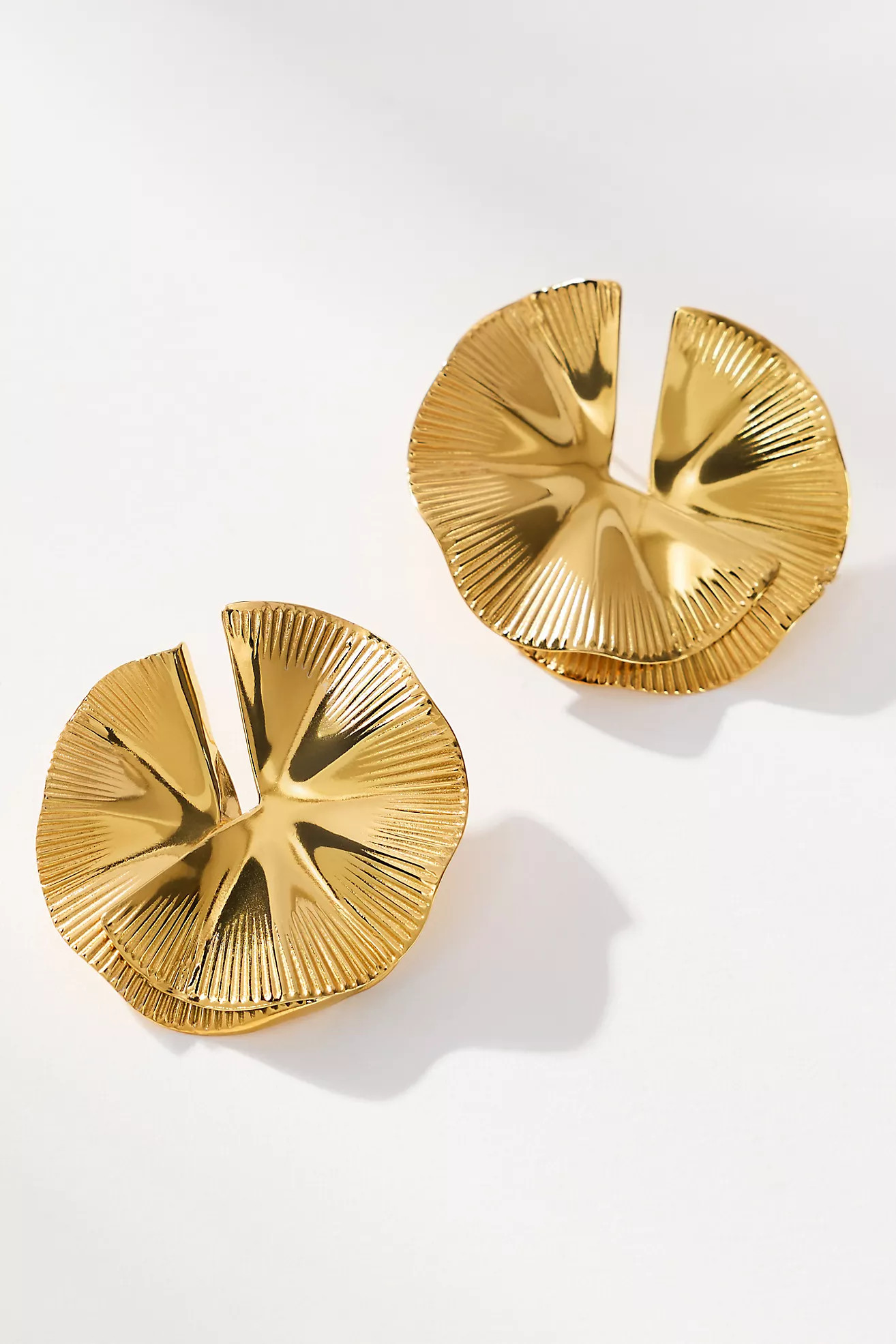RMN Lola Statement Fan Earrings | Anthropologie (US)