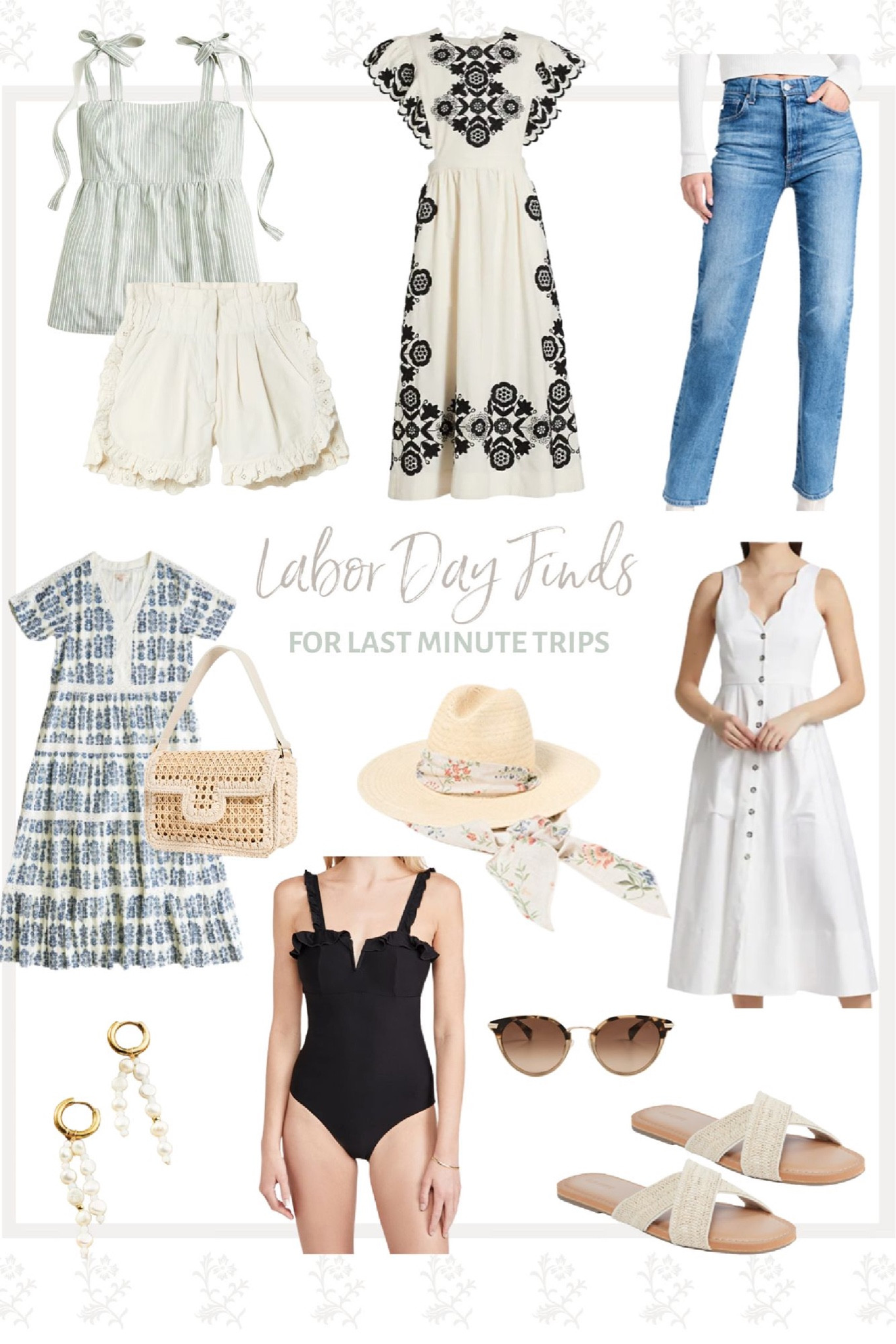 Last minute glimpses of summer for a Labor Day getaway.

#LTKGiftGuide #LTKSeasonal #LTKsalealert