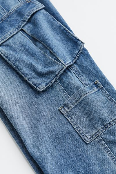 Straight Low Cargo Jeans | H&M (DE, AT, CH, NL, FI)