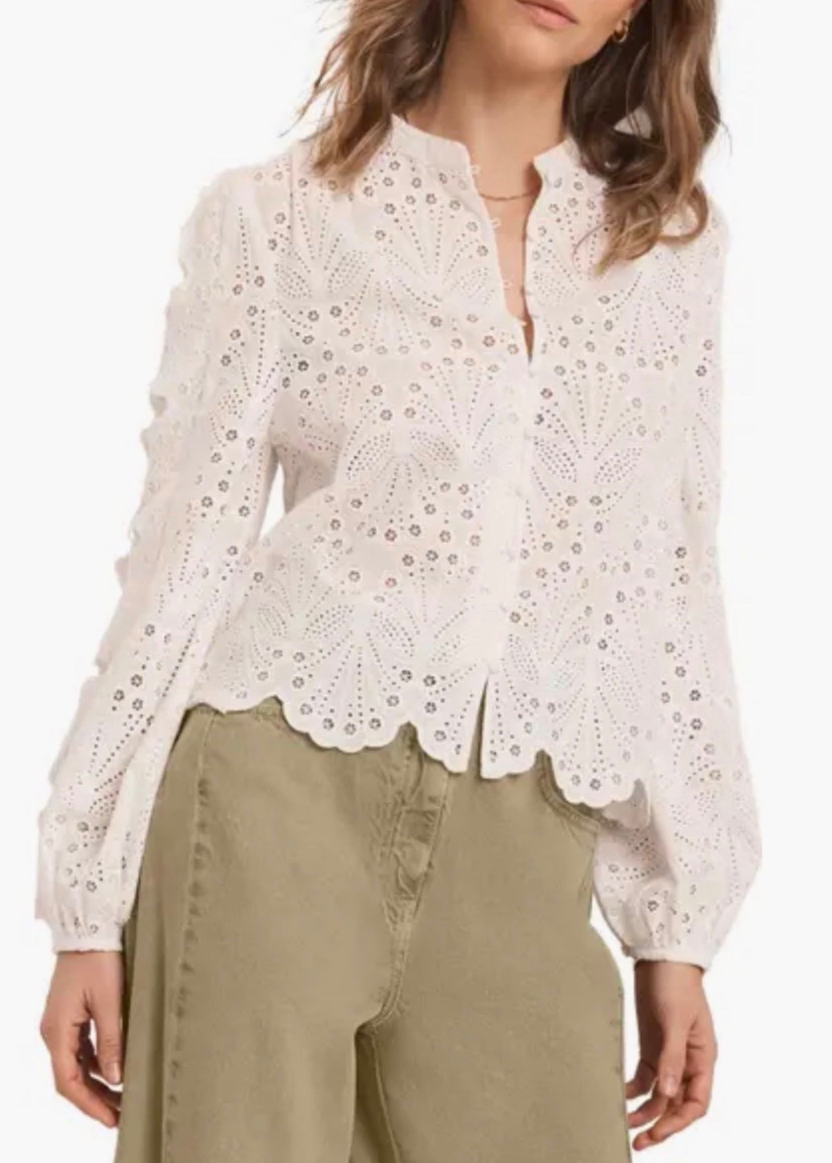 Lace top
Spring top  

#LTKSeasonal