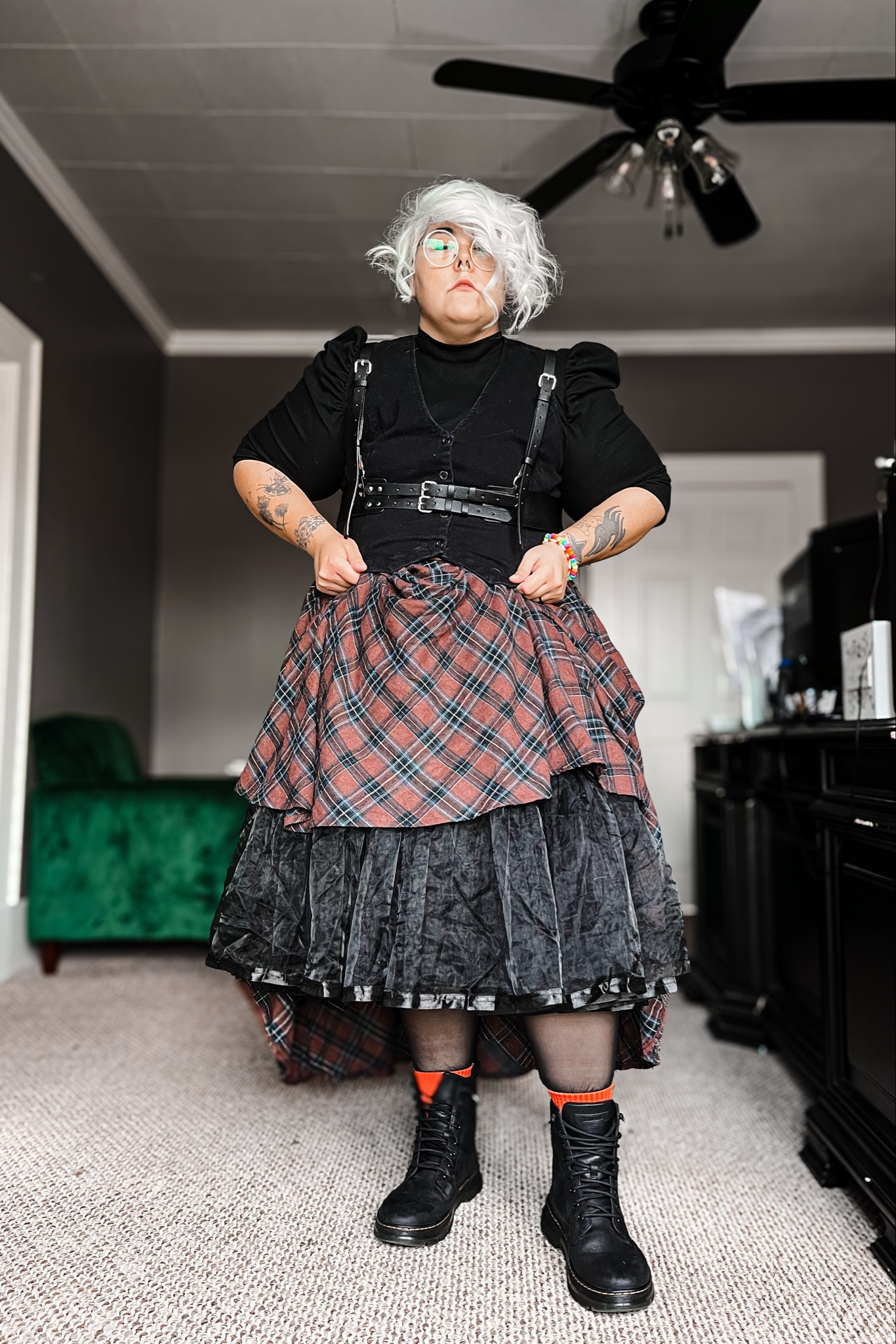 Plus Size Dark Academia Dark Cottage Core

Shirt: SHEIN
Skirt: SHEIN
Vest: Walmart 
Harness: SHEIN
Petticoat: Amazon
Shoes: Doc Martens 

#LTKstyletip #LTKmidsize #LTKplussize