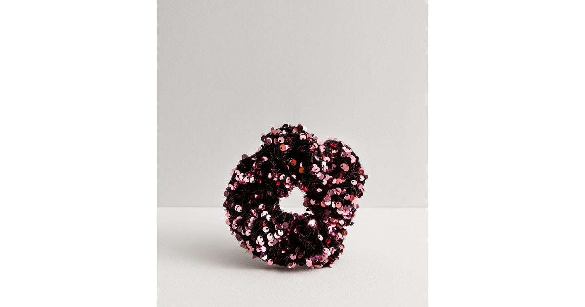 Mid Pink Sequin Medium Scrunchie
						
						Add to Saved Items
						Remove from Saved Items | New Look (UK)