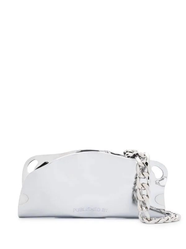 PUBLISHED BY Mayzie Chrome Shoulder Bag - Farfetch | Farfetch Global