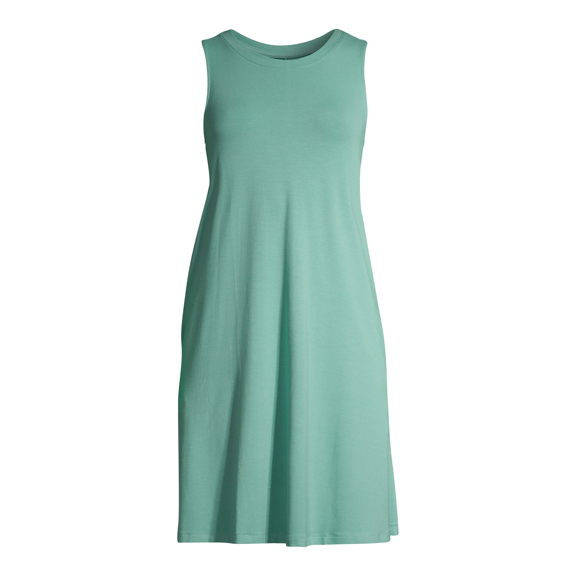 Time and Tru Women's Sleeveless Knit Dress | Walmart (US)