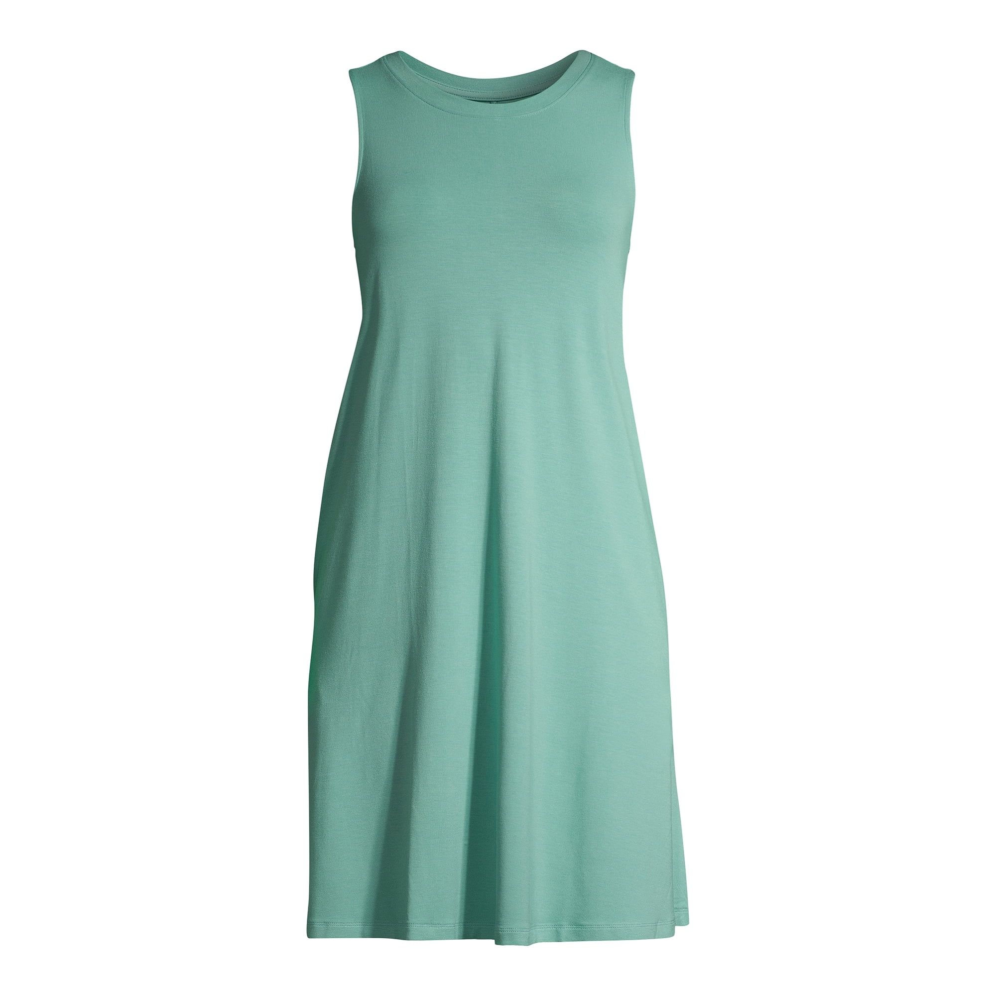 Time and Tru Women's Sleeveless Knit Dress | Walmart (US)