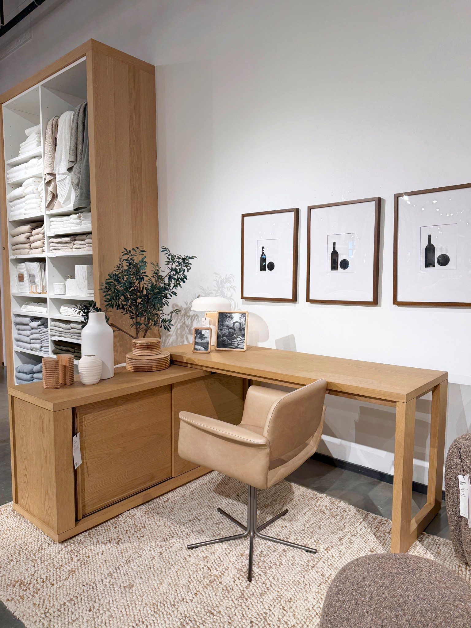 The Cutler L-Shaped Storage Desk (68”) from West Elm is such a smart solution for a modern home office! 💻  Shown here in the light blonde finish (also available in a rich walnut), it features beautiful oak wood and architectural framing that gives the desk presence while still feeling clean and refined. 🤎 The reversible L-shape makes it easy to configure for your space, and the built-in shelving keeps books, decor, and work essentials organized. Contract Grade construction means it’s designed to be sturdy and built to last. Linked this desk plus other L-shaped desk options for a modern home office setup. 🙌🏻 #WestElm #OfficeDesk #ModernOffice


#LTKHome #LTKSaleAlert