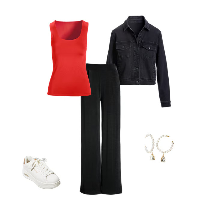 Malibu Slinky Knit Pleated Wide Leg Pant - Black | Boston Proper | Boston Proper