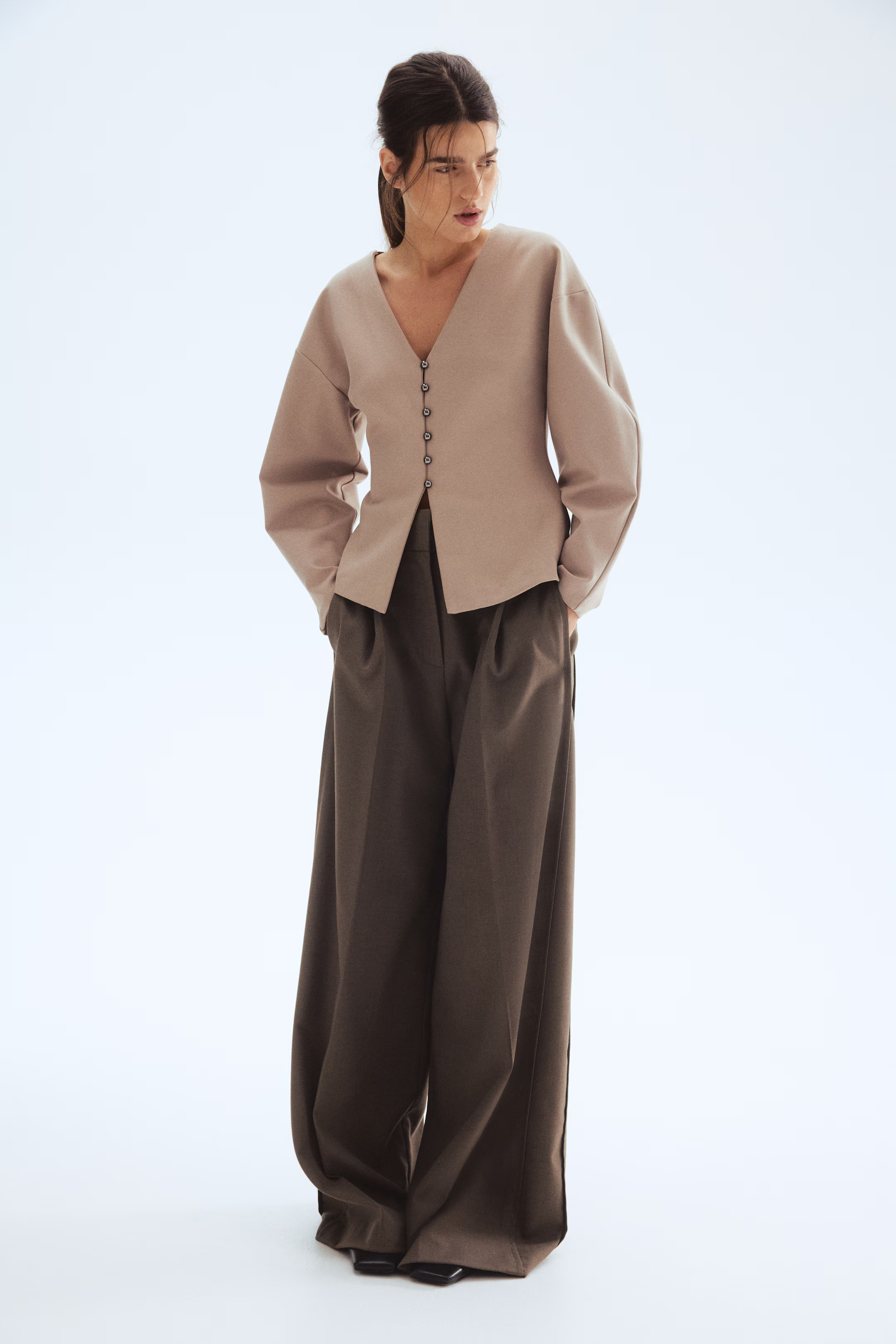 Waisted cardigan | H&M (UK, MY, IN, SG, PH, TW, HK)