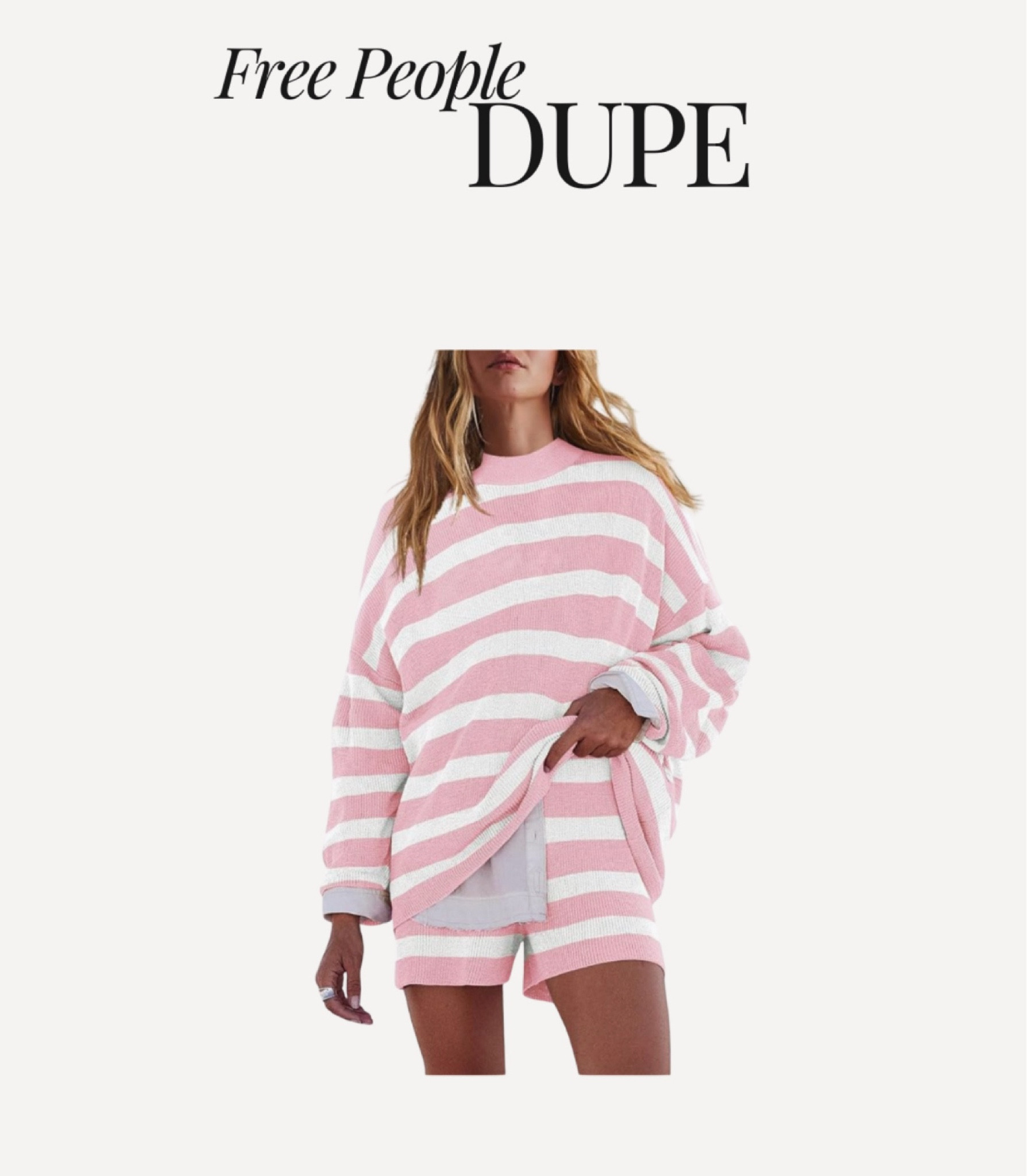 Amazon free people dupe
Size: M

#amazon #freepeople #dupe

#LTKFindsUnder50 #LTKMidsize #LTKStyleTip