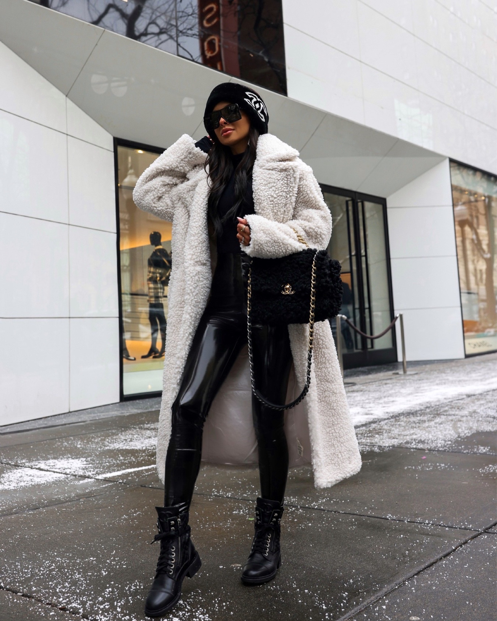 Fall outfit ideas / favorite fall handbag
Chanel 19 shearling bag
Ugg teddy bear coat
Commando patent leather leggings on sale


#LTKStyleTip #LTKSaleAlert #LTKSeasonal