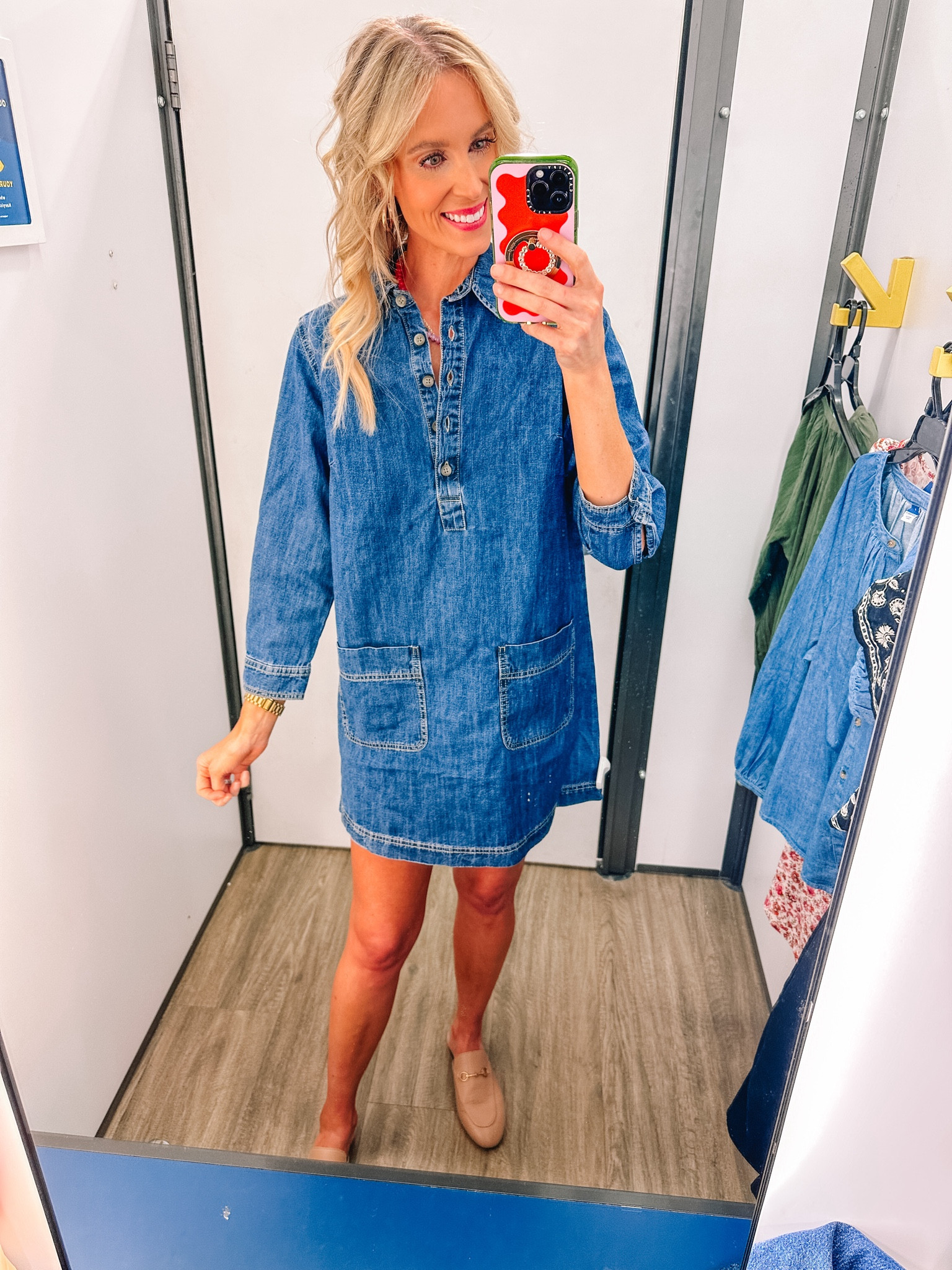 The perfect shirt dress for fall! 

Old Navy / Old Navy try on / denim dress / fall outfit / classic style / Amazon / Amazon loafers 

#LTKFindsUnder50 #LTKFindsUnder100