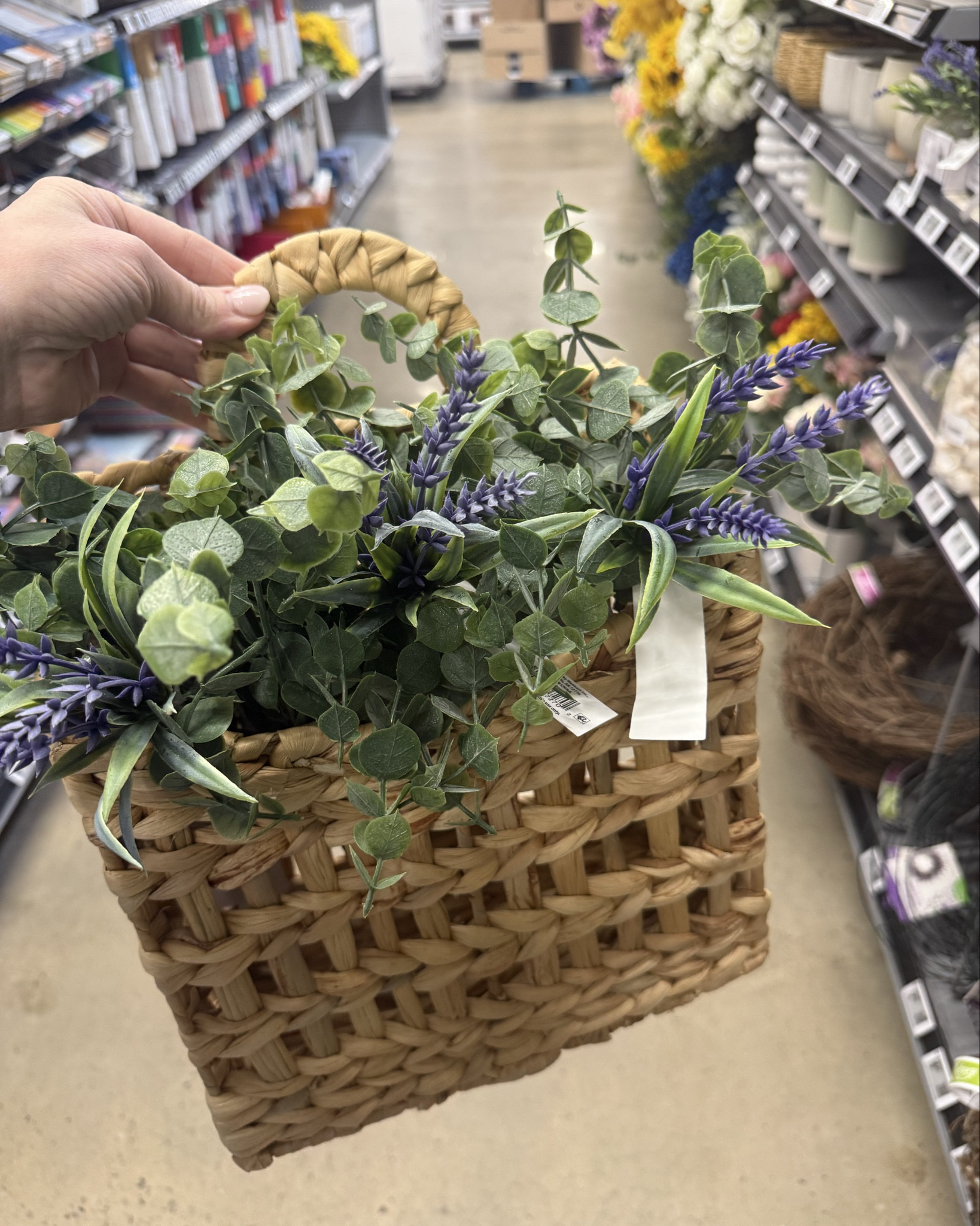The hanging baskets everyone's looking for, Walmart's got them. I like both of them! I’m probably going to hang mine inside. They have a sturdy base so you can also display them the counter. What spring flowers would you put in these  baskets?🪻🌿

#LTKHome #LTKSeasonal

#LTKHome #LTKSeasonal