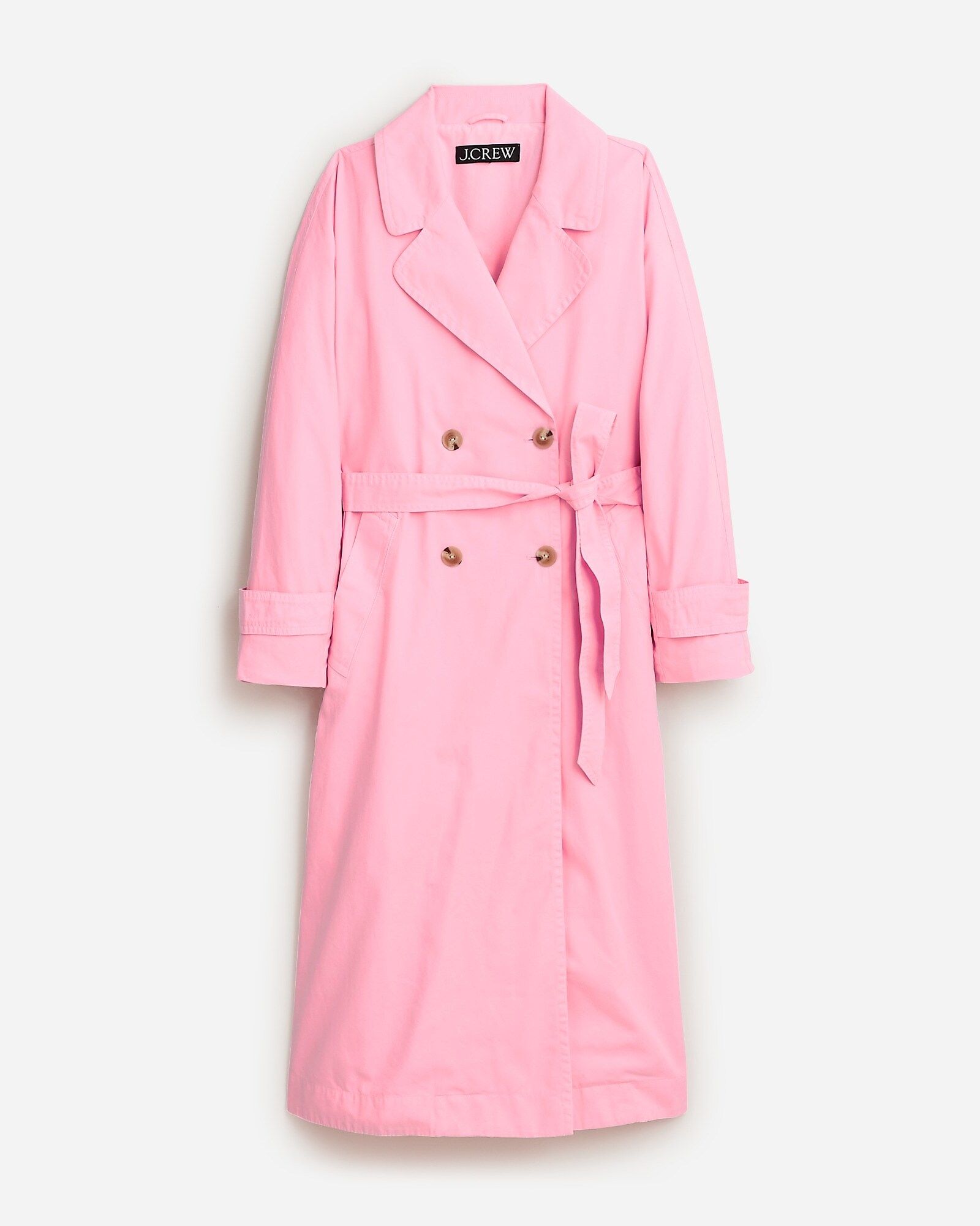 Relaxed heritage trench coat in chino | J.Crew US