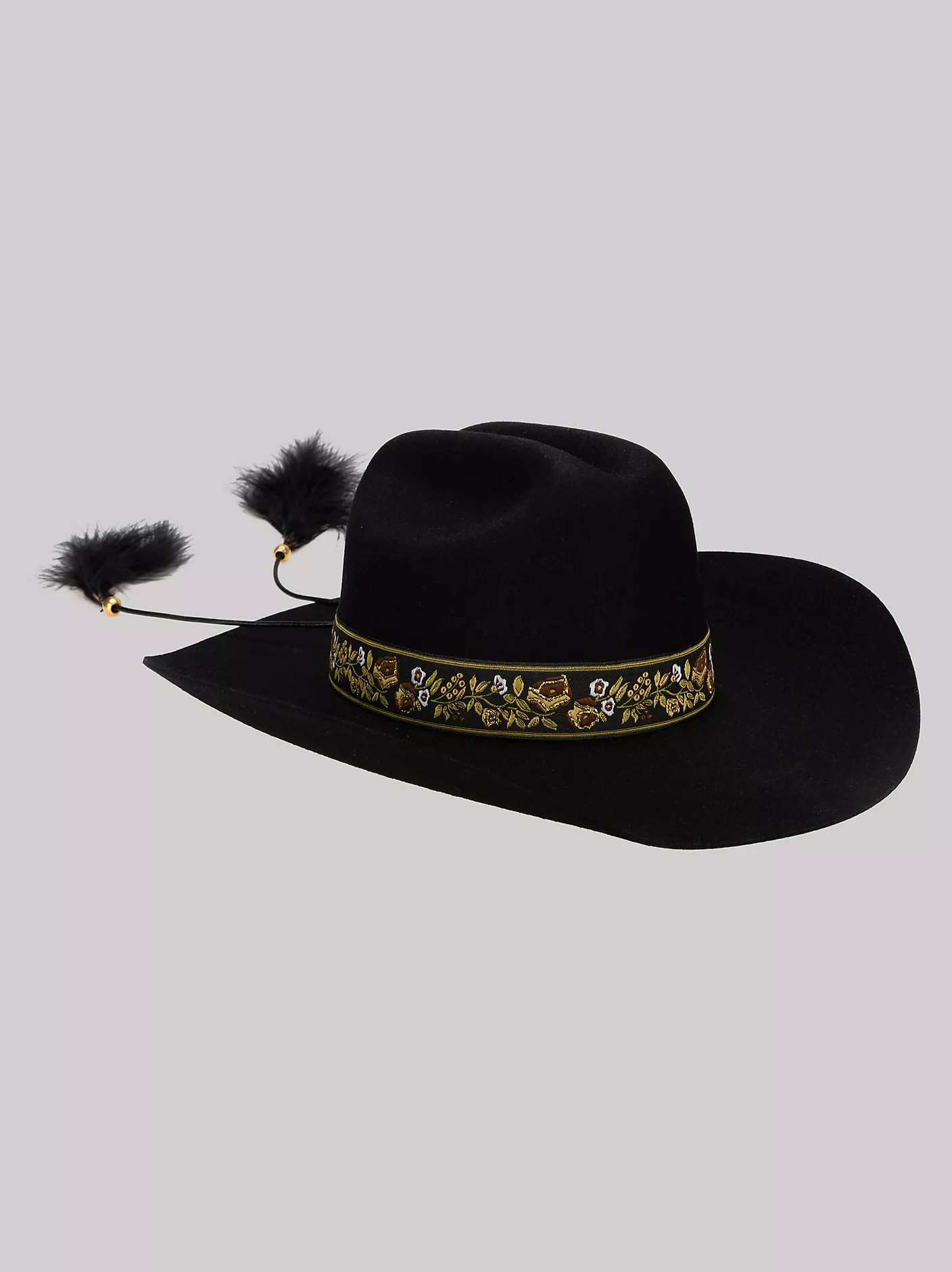 Women's Embroidered Band with Tassels Cowboy Hat | Wrangler