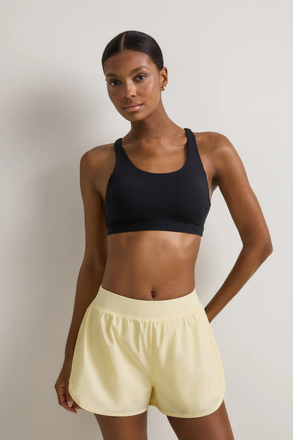 SkinLuxe Built-In 2In1 Short - Lemon Yellow | TALA (UK)