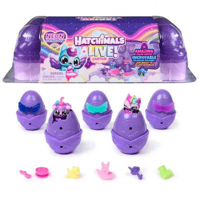Hatchimals Alive Neon Rainbow Carton | Target