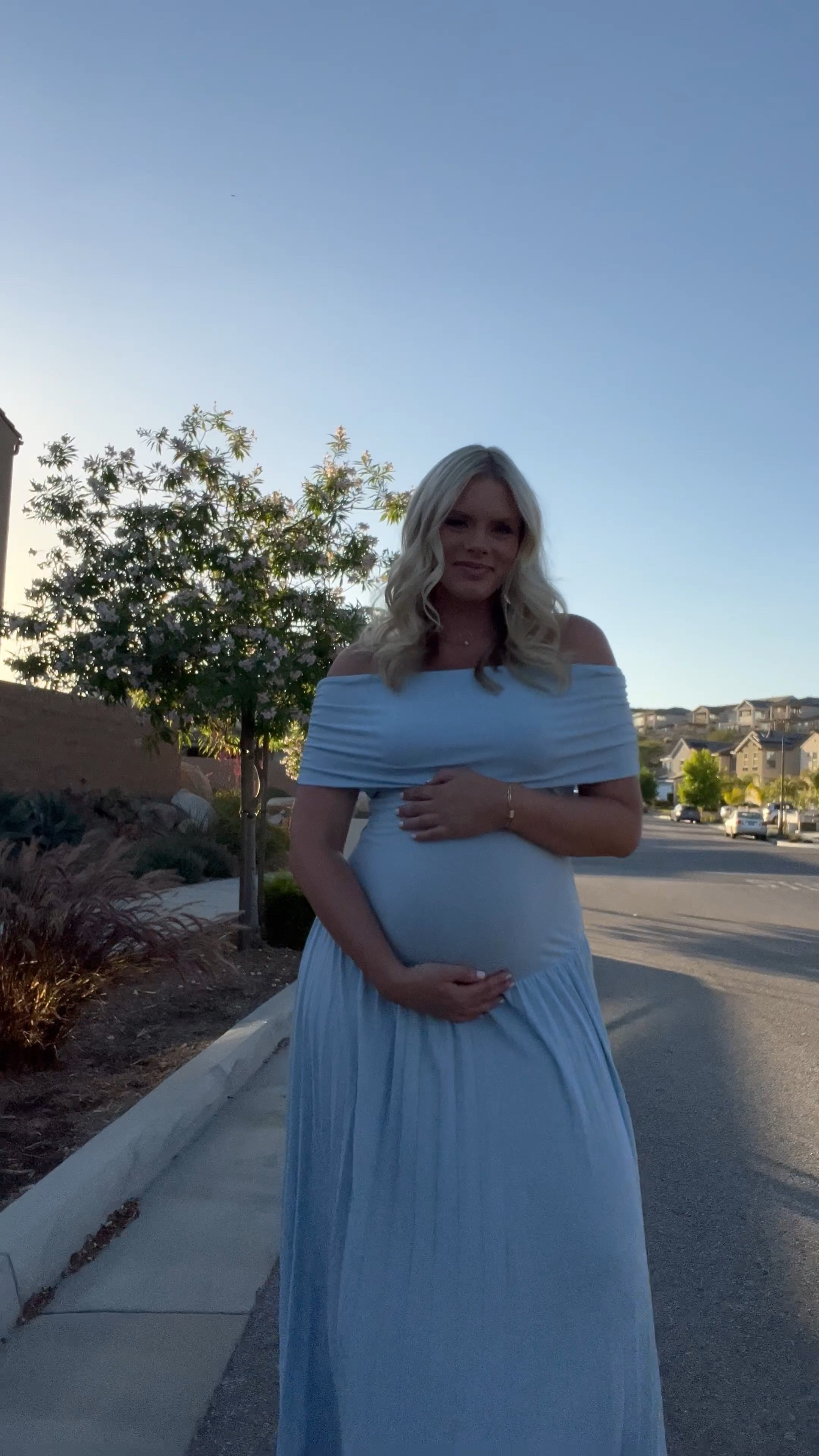 Maternity pictures dress! Actually obsessed with this one. Sizes up for the bump but probably didn’t need too, it’s so stretchy

#pregnancypics #maternitypictures #babybump #dressthebump

#LTKbaby #LTKfindsunder100 #LTKbump