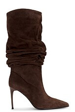 Michael Costello x REVOLVE Marie Boot in Chocolate Brown from Revolve.com | Revolve Clothing (Global)
