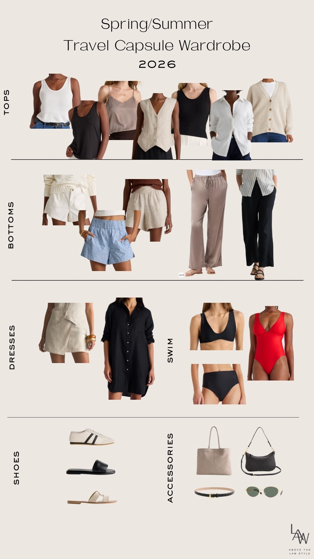 Spring/Summer Travel Capsule Inspo

#LTKTravel #LTKOver40