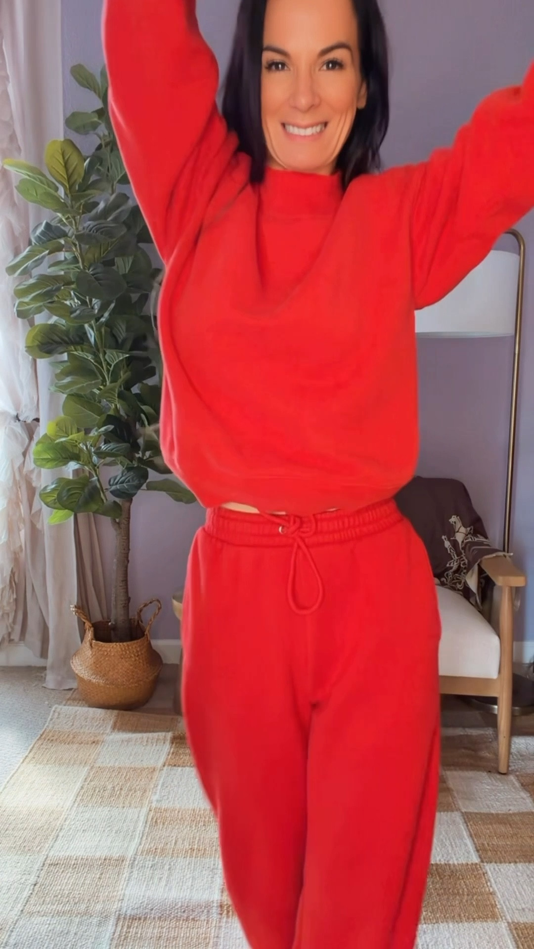 Coziest. Set. EVER.🔥 If holiday spirit and comfort had a baby… it would be THIS. I’ll be living in it on repeat because it’s soft, it’s festive, and wait for it… 40% off PLUS an extra 15% off 🤯 No code, no complications — just pure comfy savings.

From couch lounging → coffee runs → matching-hat-energy chic… she does it all.

Wearing XS

#NicoleColee #NicoleColeeStyle #HolidayStyle #FestiveFashion #CozyChic #MatchingSet #LoungewearLove #LTKSale #LTKStyle #LTKFinds #WhatIWore #OOTDinspo #StyleOver40 #CasualChic #ComfyAndCute #SaleAlert #WinterStyle #RedIsAReminder #AthleisureStyle #abercrombie #abercrombiepartner 



#LTKdayinmylife #LTKGiftGuide #LTKHoliday