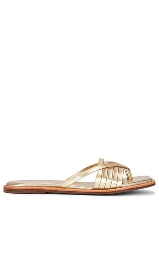 Makian Sandal in Gold | Revolve Clothing (Global)