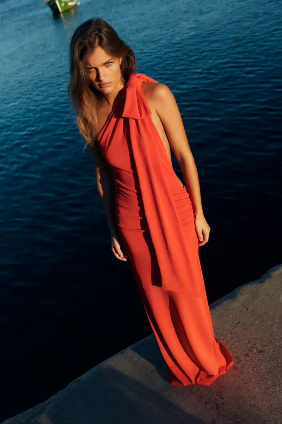 OPEN BACK MAXI DRESS | Zara US