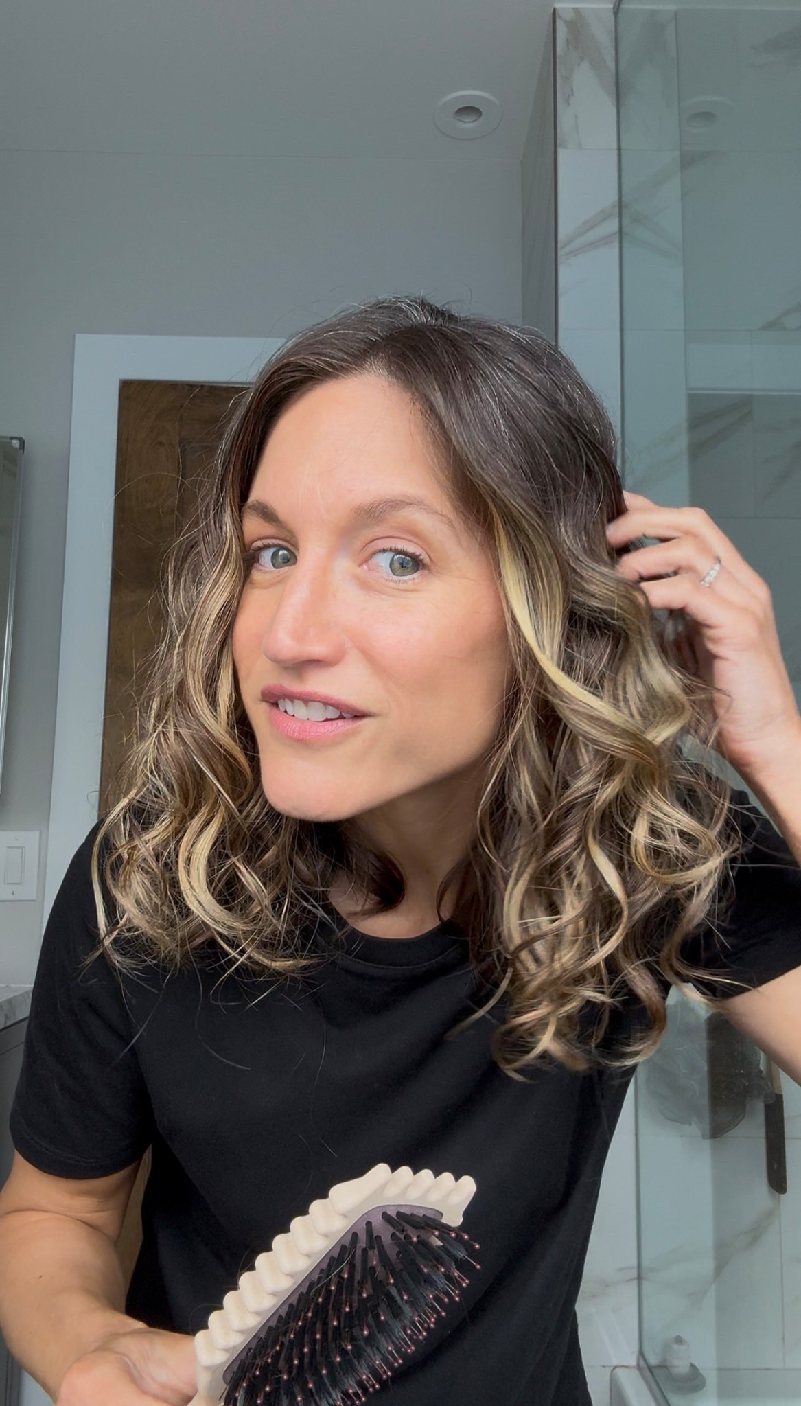 Linking my new hair brush I’m using for better curl definition! Works so well! Also used the Ouai Curl Cream  

#LTKBeauty