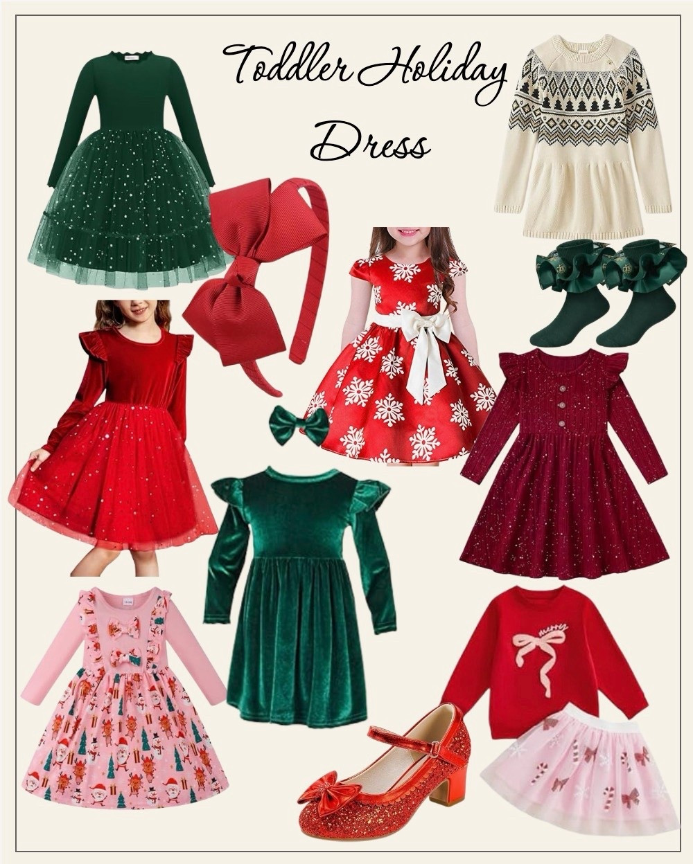 The cutest elevated holiday dresses for your little girl ✨ From soft tulle and satin bows to classic velvet and sparkly details — these pieces feel straight out of a Christmas movie 🎄 Perfect for photos, Christmas parties, school programs, and all the magical moments this season.
Shop all the darling styles on my LTK ❤️


#LittleGirlStyle #HolidayKidsOutfits #KidsHolidayFashion #GirlsChristmasDress #ElevatedKidsStyle #FestiveKidsWear #HolidayPhotoOutfits #ToddlerFashion #KidsStyle2025 #ChristmasOutfits #HolidayDressGuide #LTKKids #LTKHoliday #WinterFavorites2025 #LTKGiftGuide


#LTKHoliday #LTKCyberWeek #LTKKids