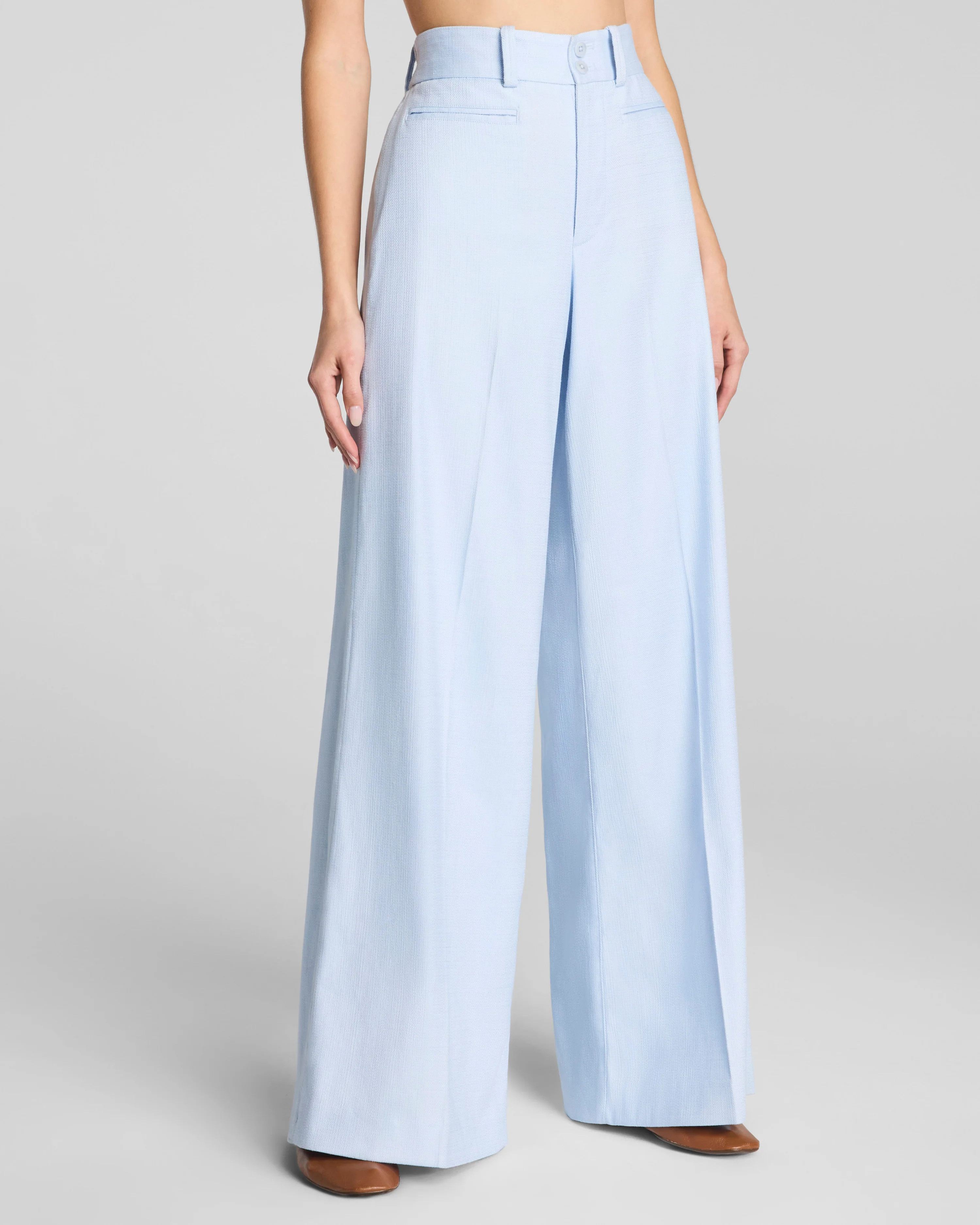 SPANX® EasyBreezy Cotton Linen Wide Leg Pants | Spanx