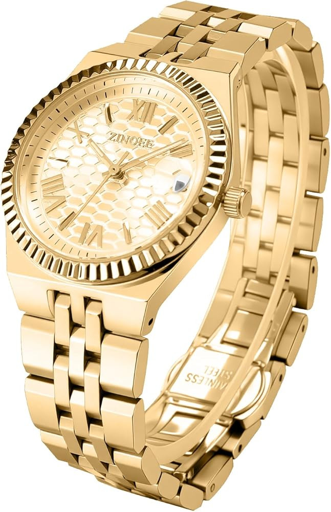 Watches for Women, Quartz Watch with Date, Waterproof Elegant Ladies Wristwatch for Daily Work, D... | Amazon (US)