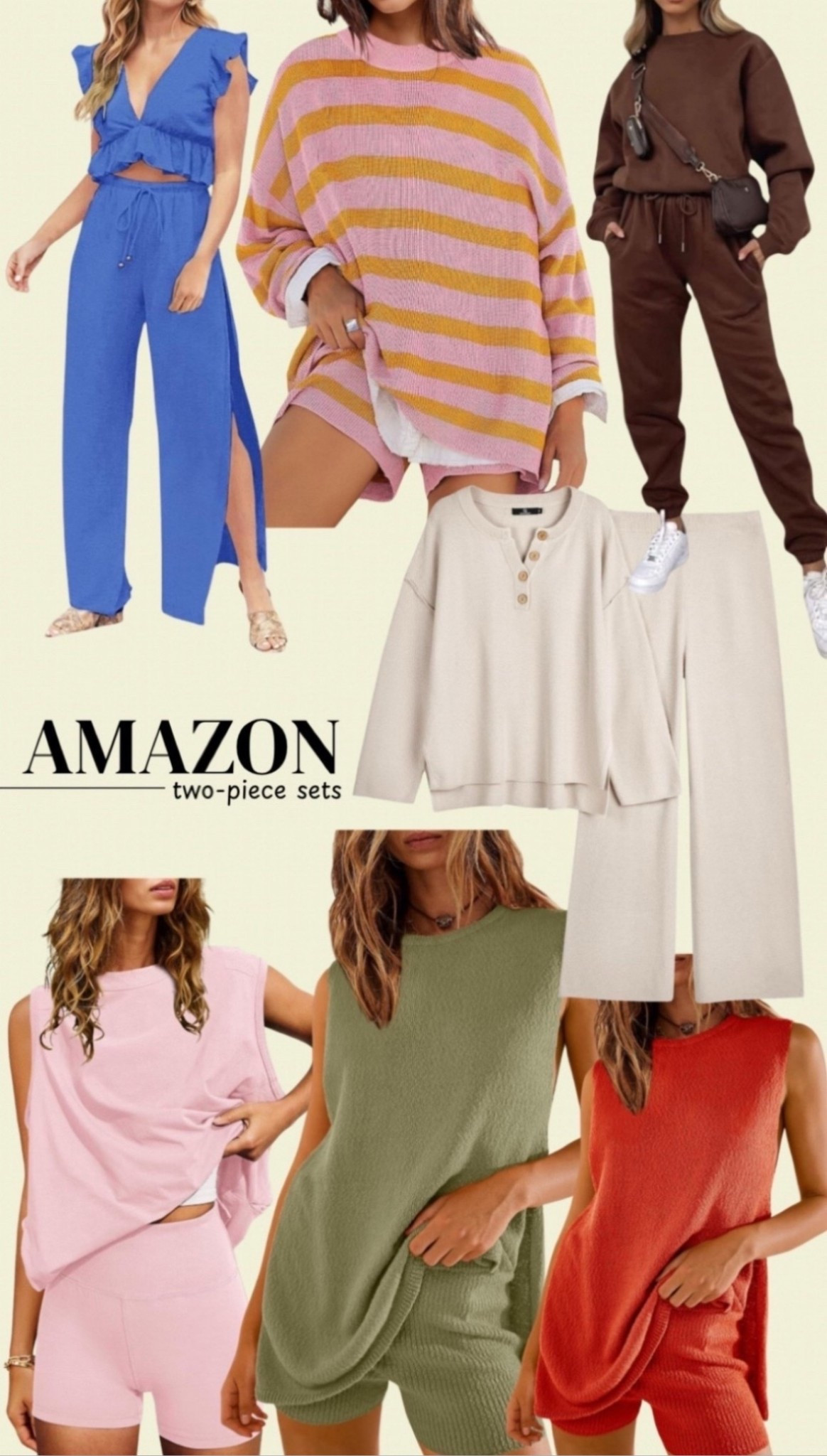 Amazon two-piece sets 👕👖

size medium in all

Amazon finds, Amazon fashion, Amazon sets, two pieces sets, transitional pieces, trending on Amazon, winter outfits, hot deals, Cyber week deals, Cyber week sale, women’s clothes, women’s clothing deals, sweater sets

#LTKSeasonal #LTKSaleAlert #LTKGiftGuide