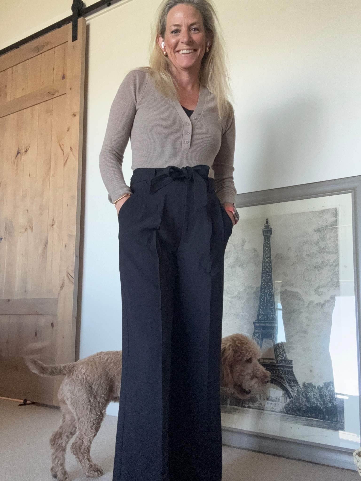 My new Brochu Walker pants for Day 1 of my French Teacher conference! I love how flowy they are!

#LTKOver40 #LTKStyleTip #LTKWorkwear