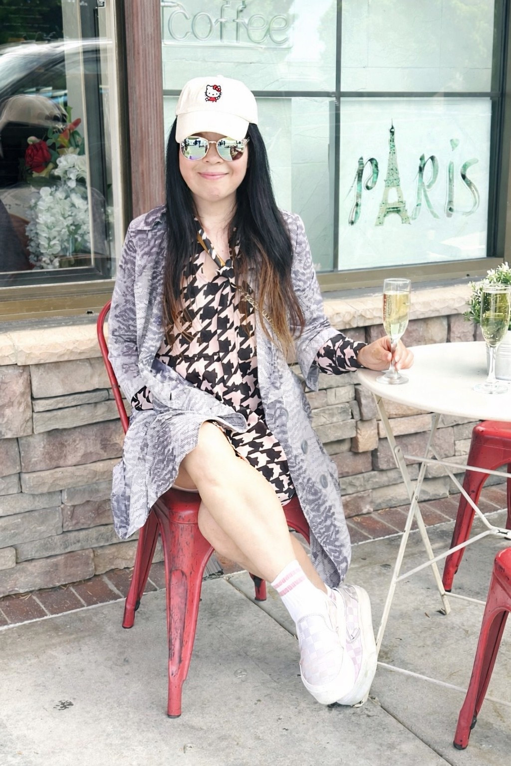 Bubbly by the beach just hits different 🥂

Found the cutest little French café with tiny outdoor tables, fresh bakery, and yes — they serve champagne. That’s the detail that makes it for me.

Croissants in the morning, bubbly in the afternoon… very Paris energy, but coastal.

Simple moments like this feel luxe without trying too hard.
Sun out, sunglasses on, legs crossed at a little bistro table — I’ll take this over a crowded brunch any day.

Sometimes it’s not about big plans.
It’s just about sparkle in a glass.

#BubblyByTheBeach
#FrenchCafeVibes
#CoastalMoments
#ChampagneMood
#BistroLife
#SeasideStyle
#CafeCulture
#LittleLuxuries
#EverydayElevated
#CoastalChic
#ParisInspired
#SparkleInTheSun
#OutdoorCafe
#EffortlessStyle
#LifestyleEdit

#LTKTravel #LTKdayinmylife