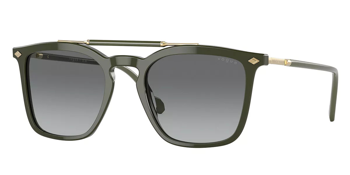 Vogue Eyewear VO5463S 291411 Men's Sunglasses Green Size 51 | SmartBuyGlasses Global
