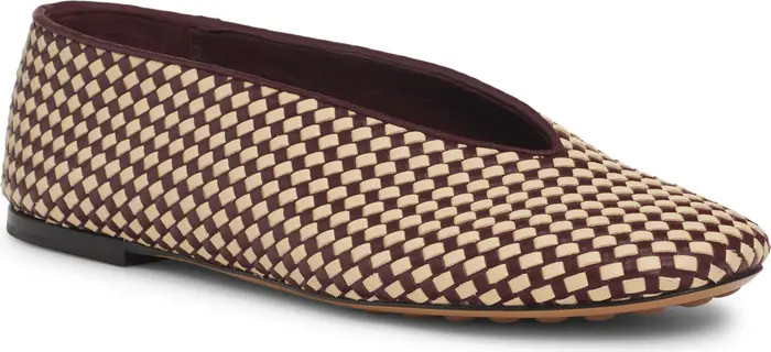 Lagoon Intrecciato Ballet Flat (Women) | Nordstrom