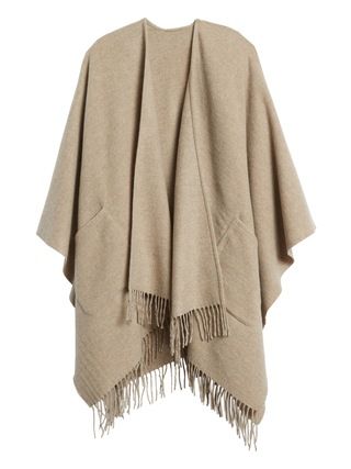 Wool-Blend Poncho with Pockets | Banana Republic (US)