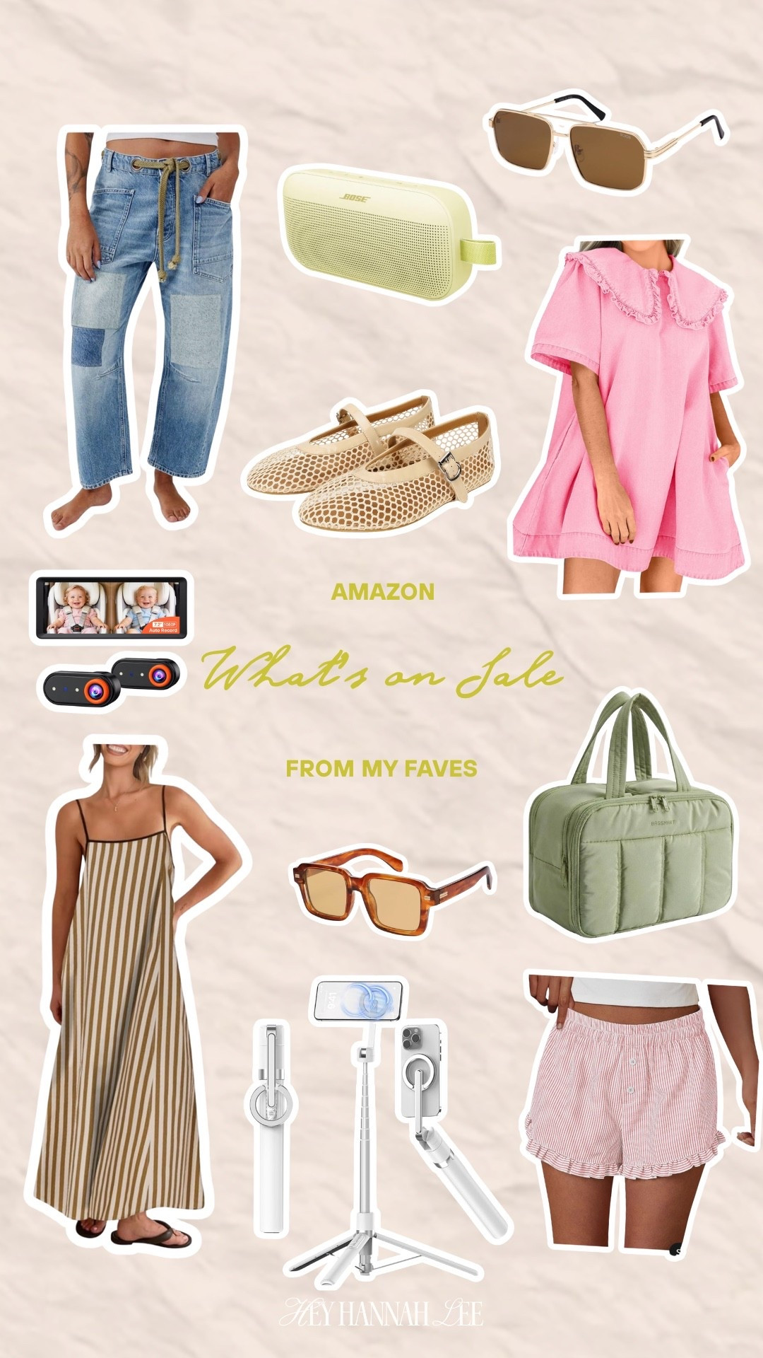 So many of my Amazon faves are on sale today!! 🤸 women’s fashion, kids car camera, tripod, sunglasses, accessories, mesh ballet flats, shorts

#LTKmomlife #LTKSaleAlert #LTKBeauty
