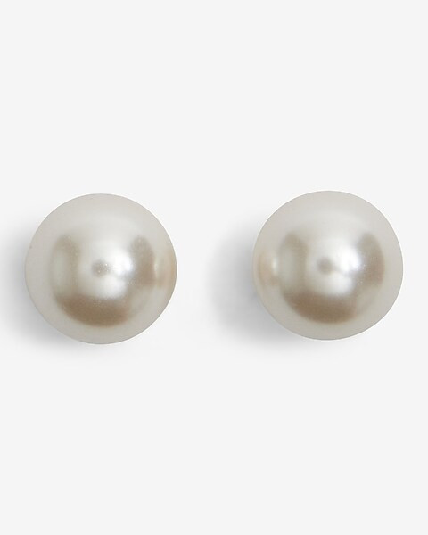 Pearl Stud Earrings | Express