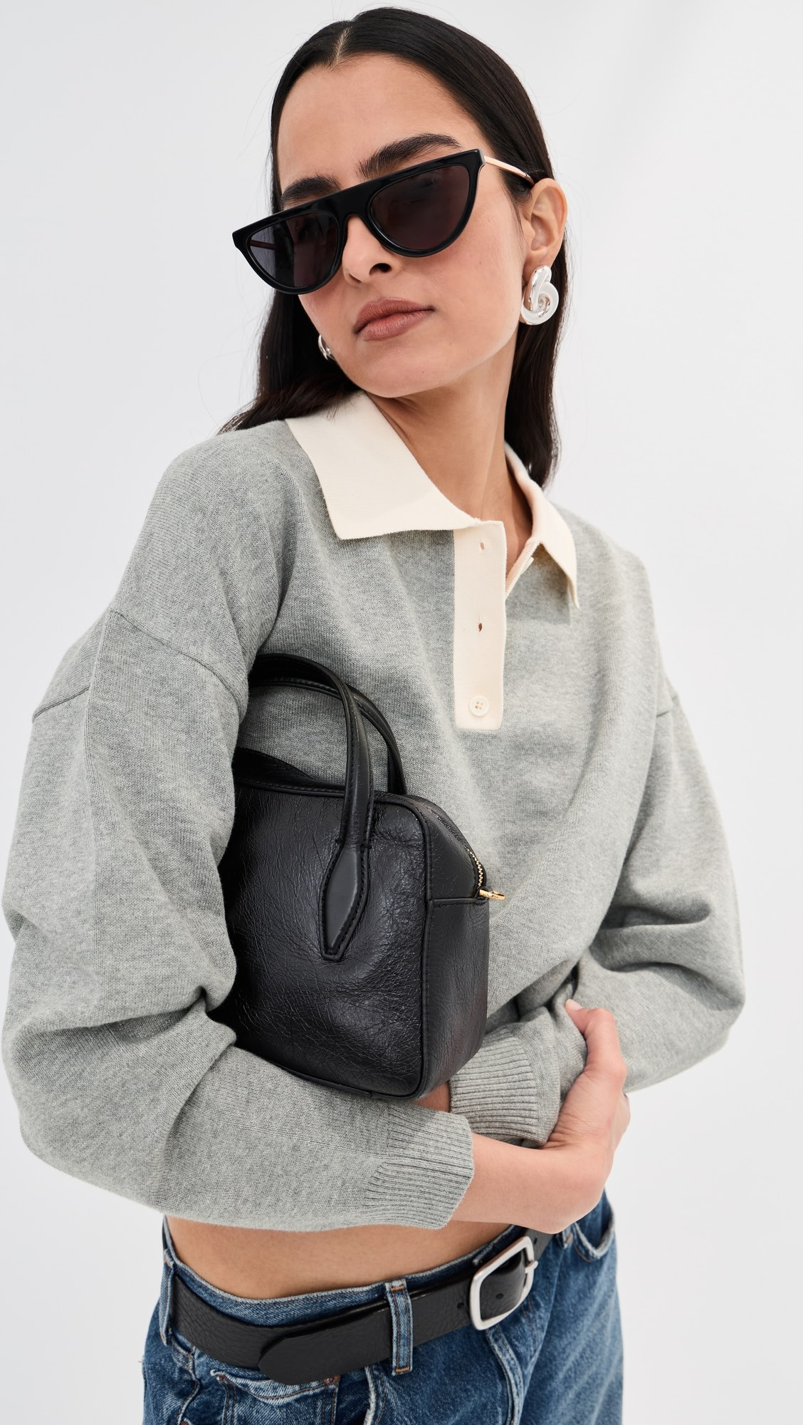 LE BOP Zadie Crop Polo | Shopbop | Shopbop