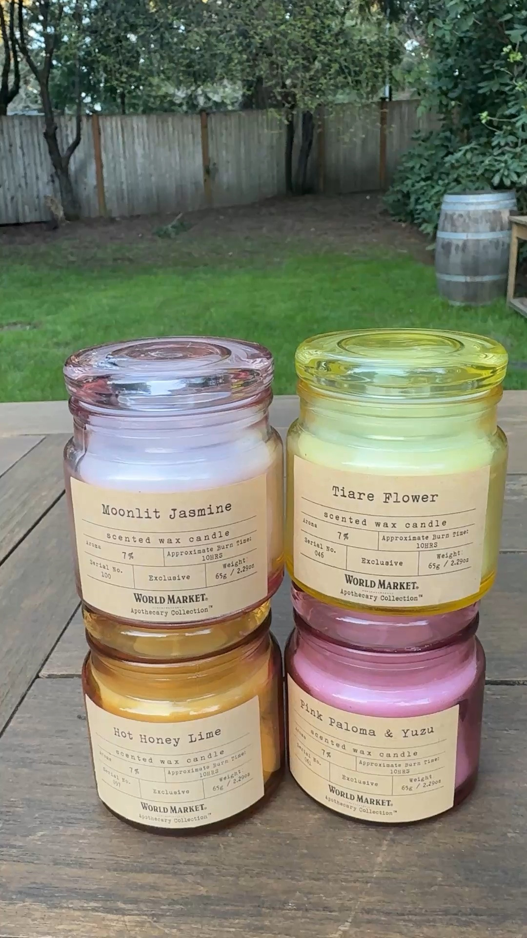 Mini candles for spring from World Market. 

#LTKHome