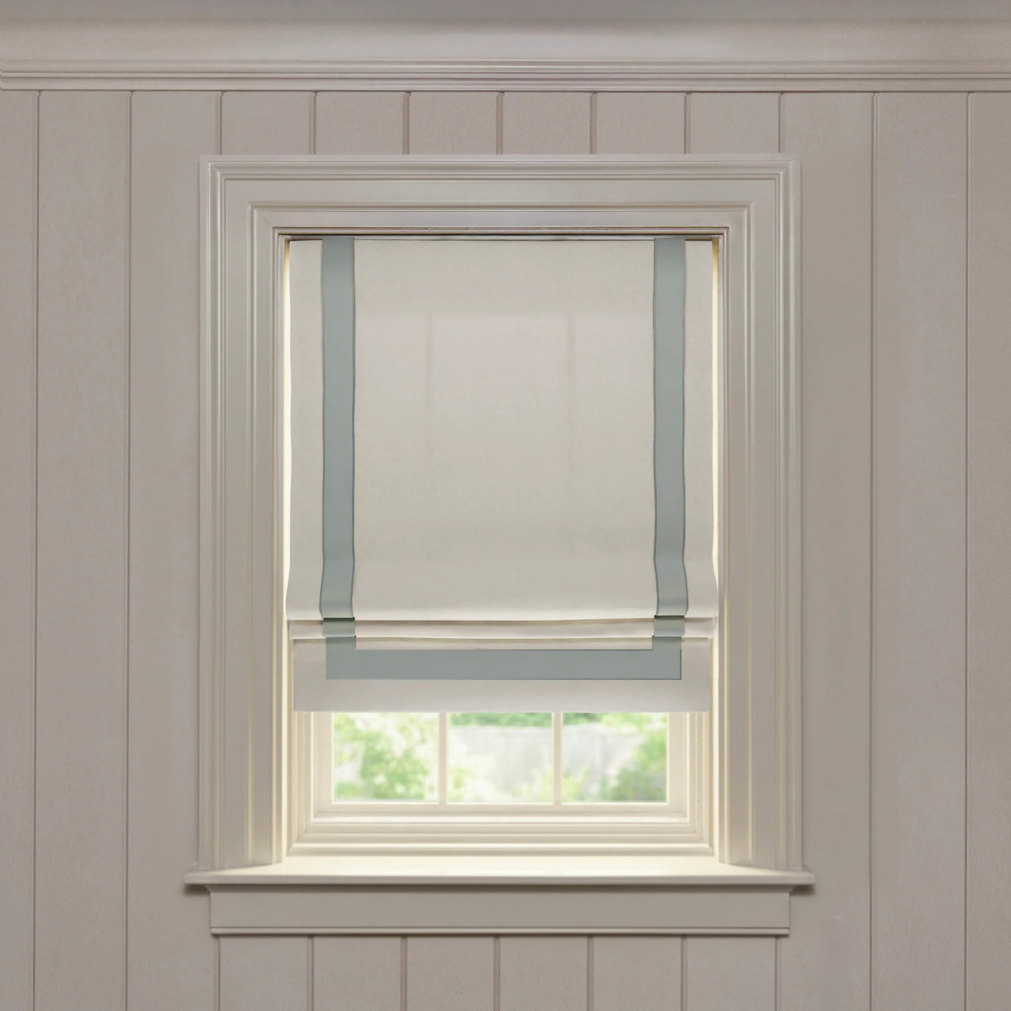 Oat
                Custom Roman Shade | Pepper Home