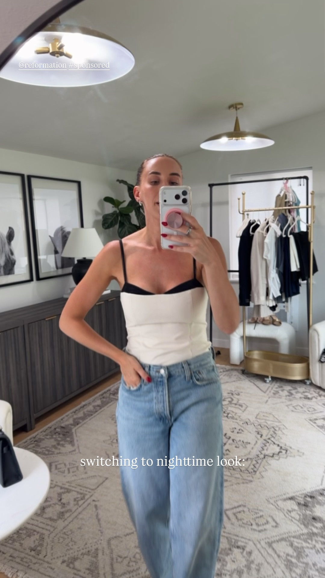 @reformation #ad full outfit details on LTK profile 🔥

#LTKootd