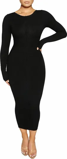 Snatched Me In Long Sleeve Body-Con Dress | Nordstrom