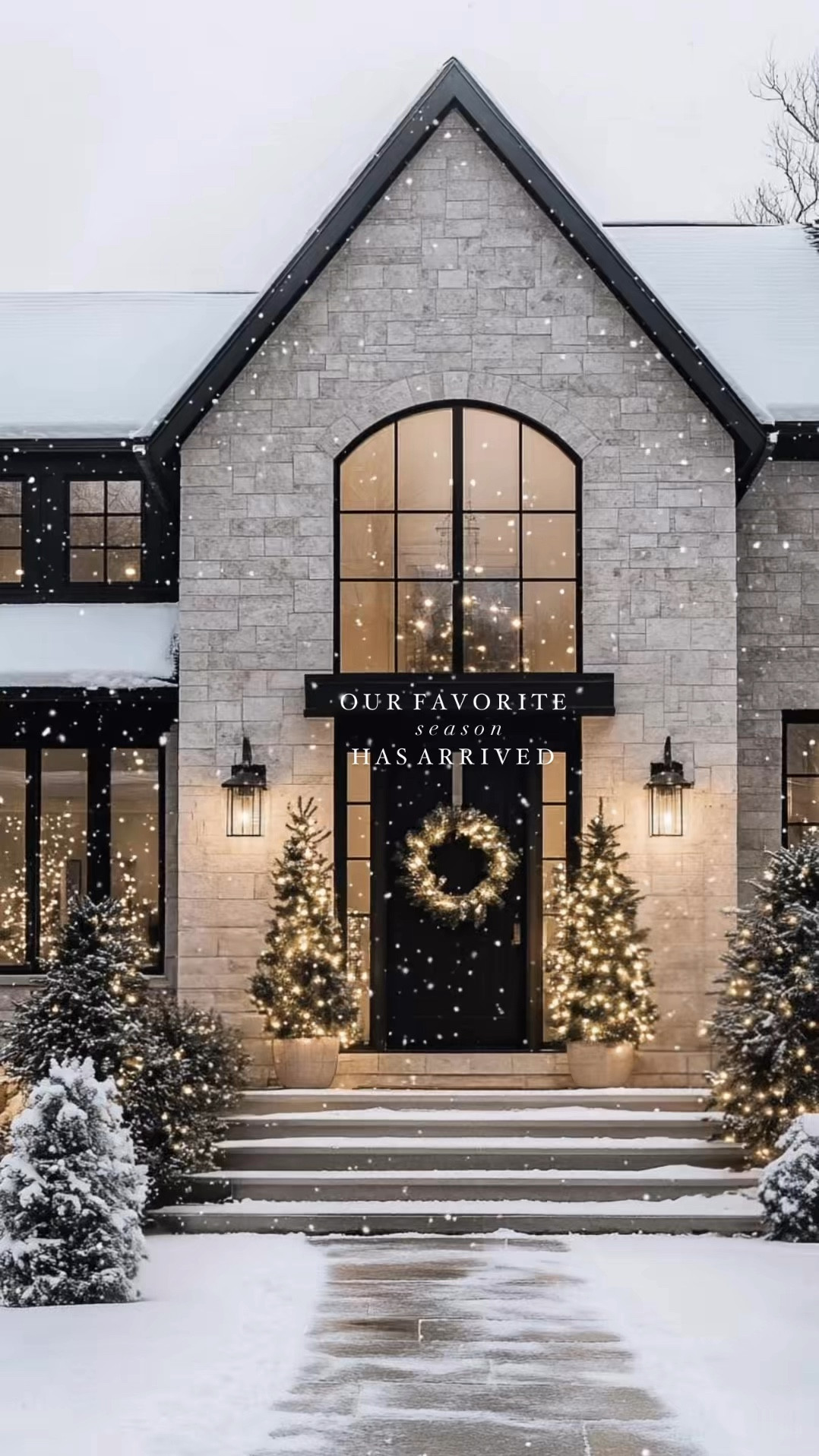 CHRISTMAS has arrived- the best season of all ✨🤍✨ Give us all the twinkle lights, beautiful Christmas trees & cozy atmosphere. This modern organic home design features classic decor with modern elements 🌲#LTKCyberWeek

#LTKHoliday 

#LTKSeasonal