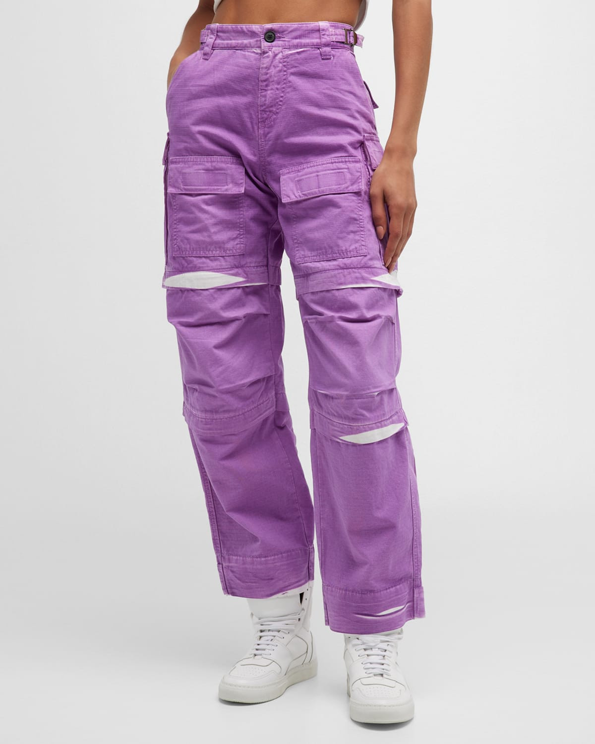 Julia Ripstop Cargo Pants | Neiman Marcus