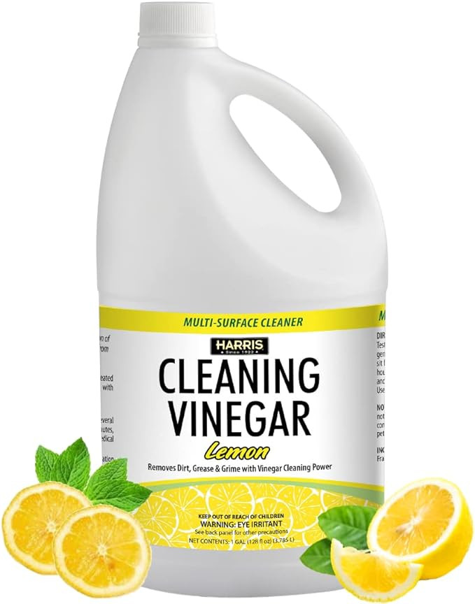 HARRIS Cleaning Vinegar All Purpose Household Surface Cleaner, 128oz (Lemon) | Amazon (US)
