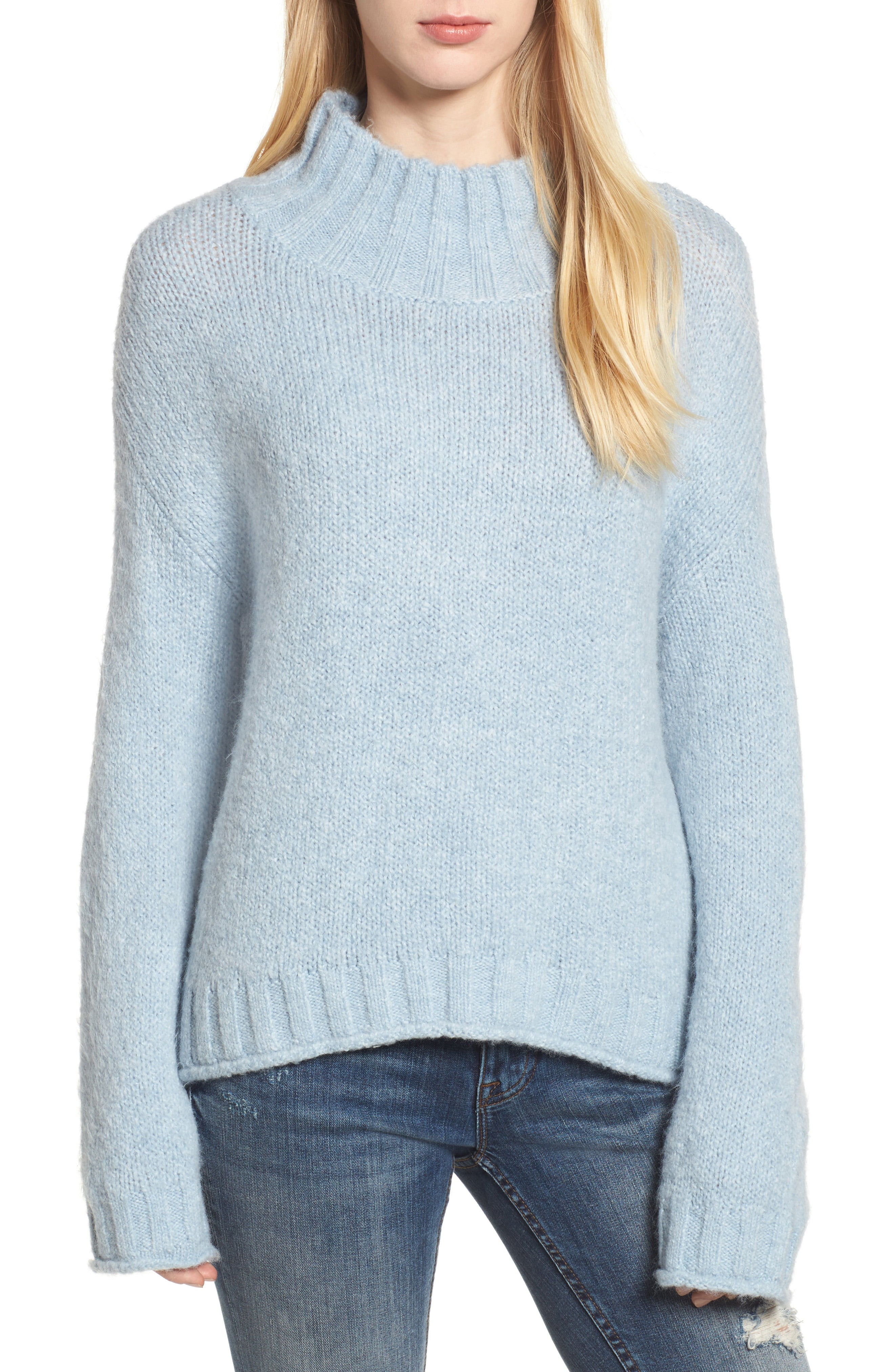 Cozy Mock Neck Sweater | Nordstrom