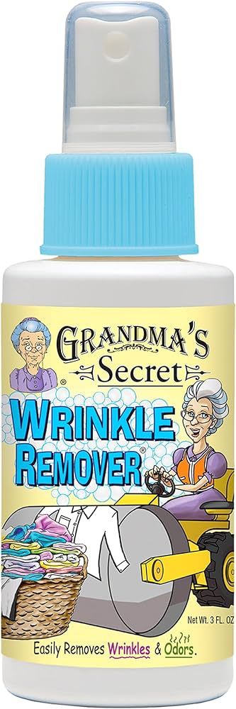 Grandma's Secret Wrinkle Remover Spray - Easily Removes Wrinkles & Odors - Wrinkle Release, Fabri... | Amazon (US)