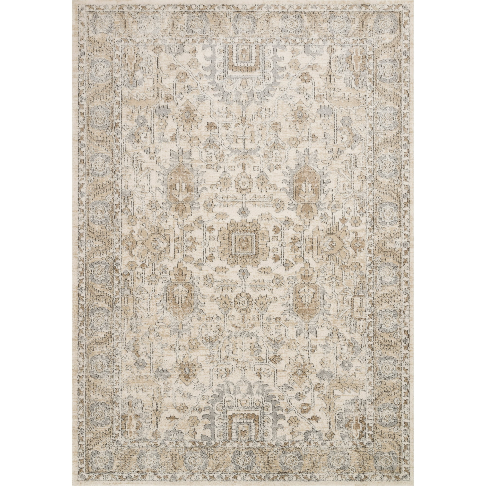 Loloi II Teagan Oriental Ivory / Sand Area Rug | Walmart (US)