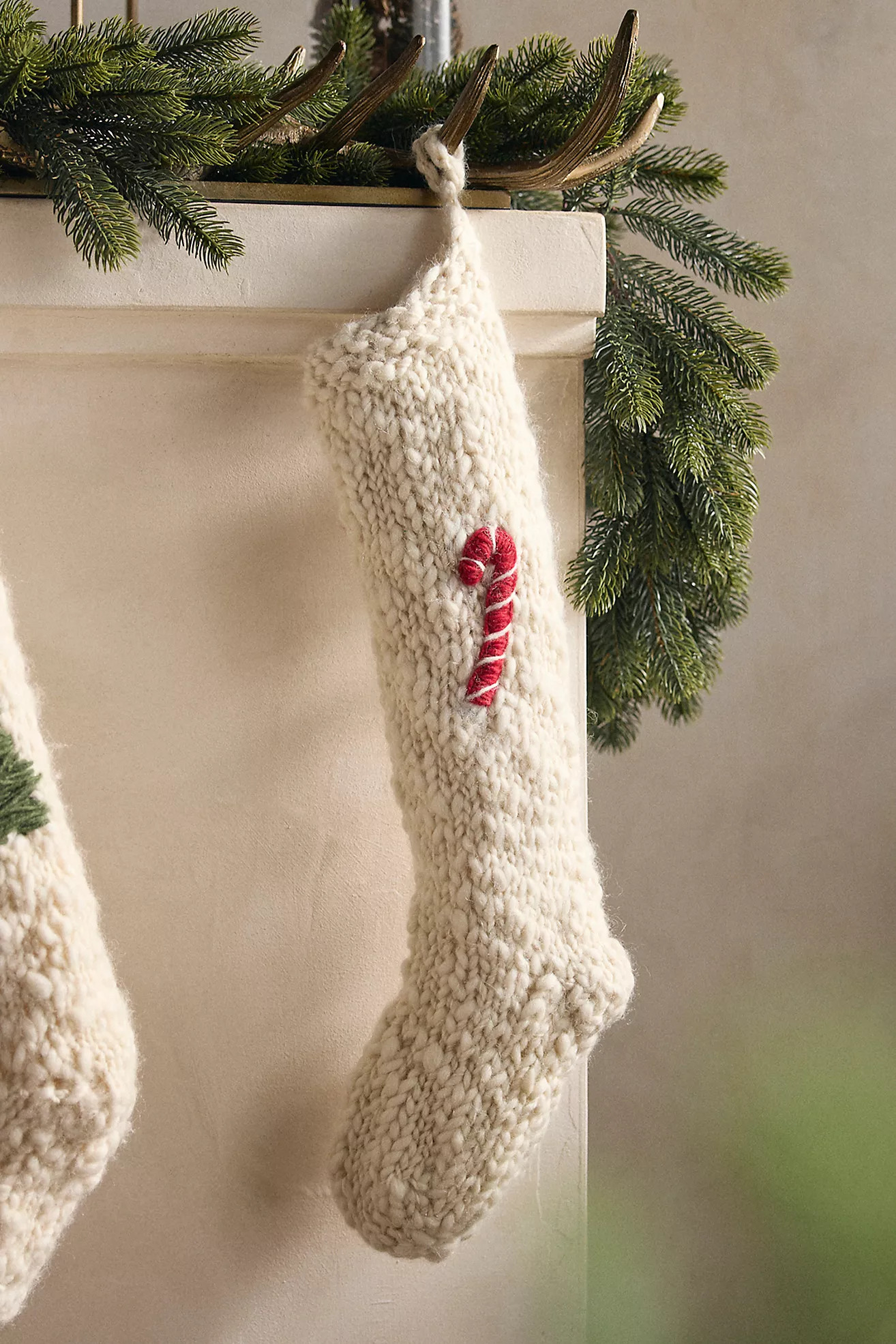 Chunky Knit Holiday Icon Stocking | Anthropologie (US)